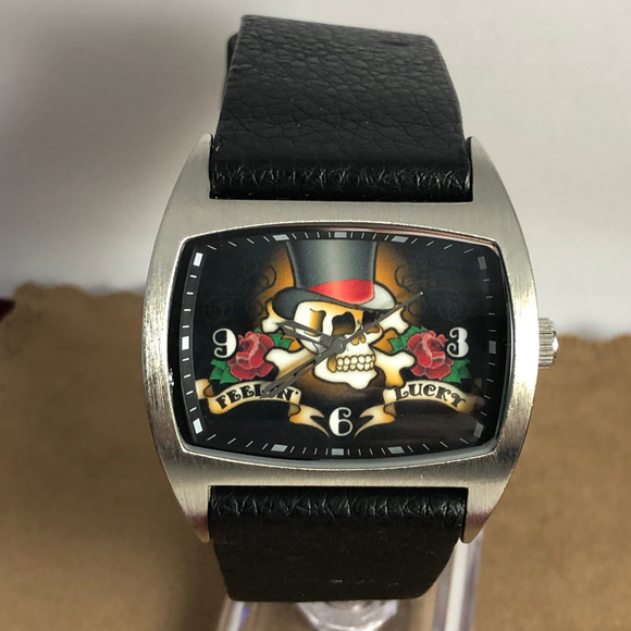 Just in time Mardi Gras Feeling Lucky Watch